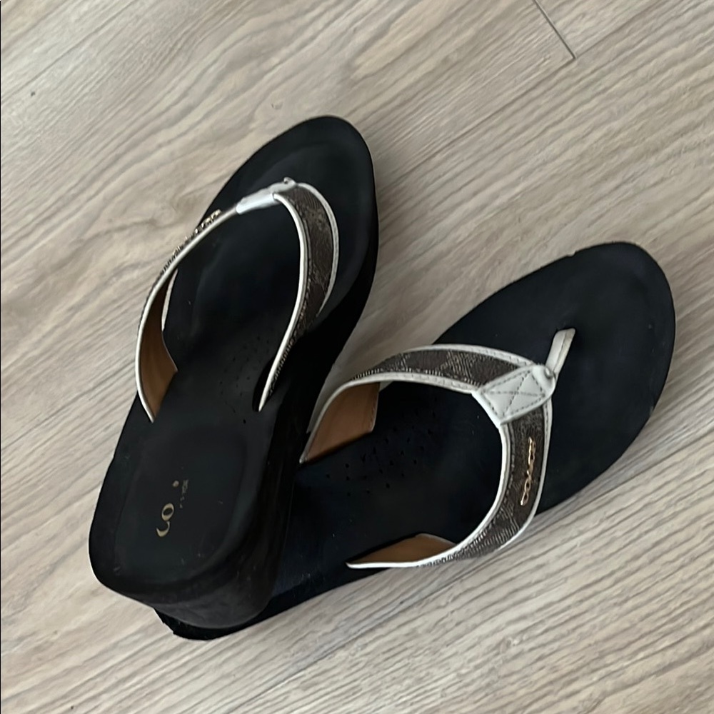 Coach Thong Sandals Modern Sleek Design